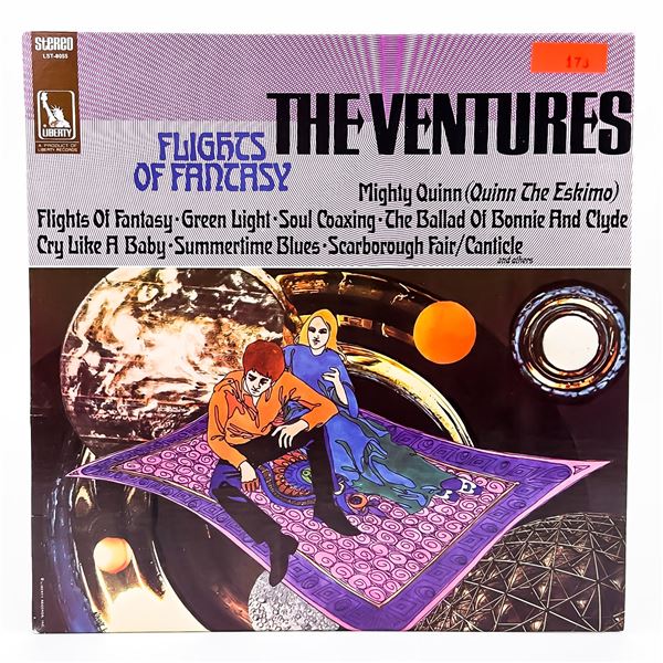 FLIGHTS OF FANTASY THE VENTURES VINYL LP ALBUM