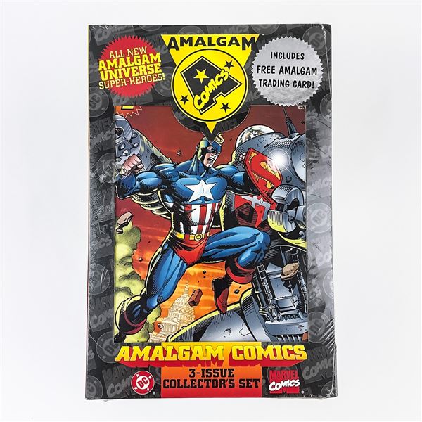 AMALGAM COMICS 3-ISSUE COLLECTOR SET #1 COMICS
