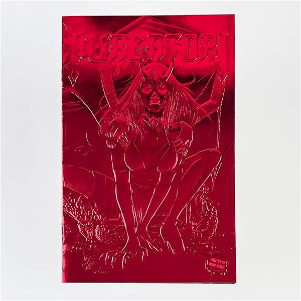 RED EMBOSSED PURGATORI VAMPIRE'S MYTH #1 COMIC