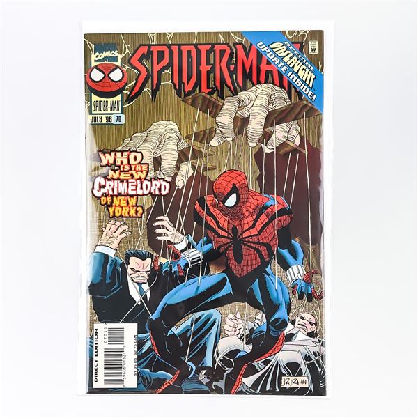 SPIDER-MAN #70 - ONSLAUGHT UPDATE - COMIC BOOK