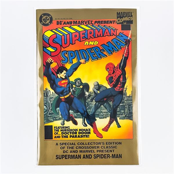 DC & MARVEL SUPERMAN & SPIDER-MAN #1 SPECIAL ED.
