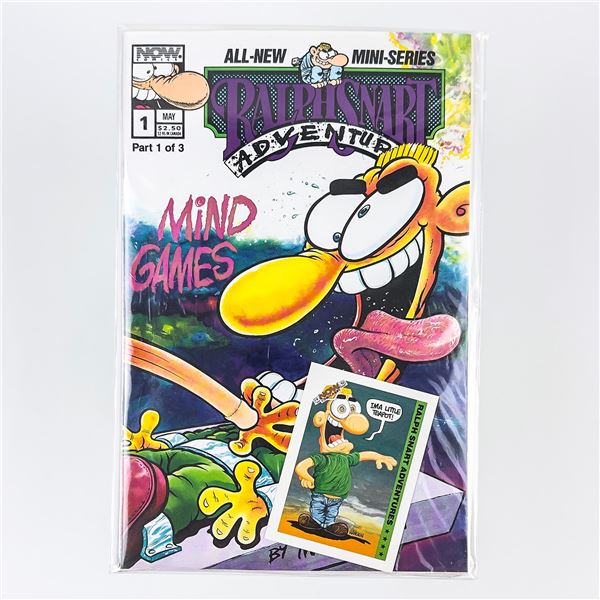 RALPH SNART ADVENTURES MIND GAMES #1 & CARD