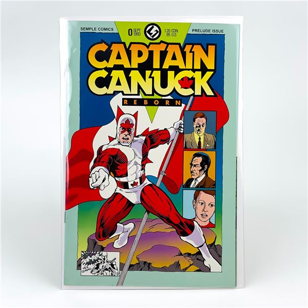 CAPTAIN CANUCK REBORN #0 - PRELUDE ISSUE COMIC