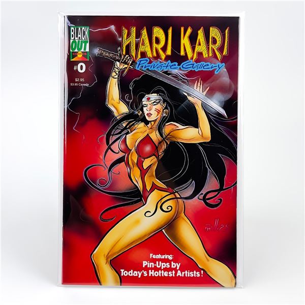 HARI KARI PRIVATE GALLERY #0 - BLACK OUT COMICS