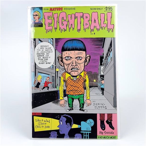 EIGHTBALL #8 - FANTAGRAPHICS BOOKS - COMIC BOOK