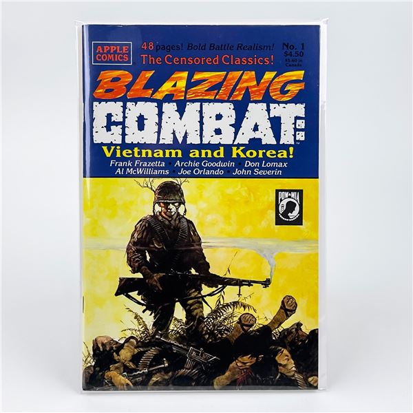 BLAZING COMBAT #1 - VIETNAM & KOREA - FRAZETTA
