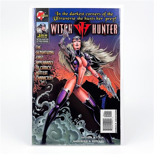 WITCH HUNTER #1 -ULTRAVERSE - COMIC BOOK