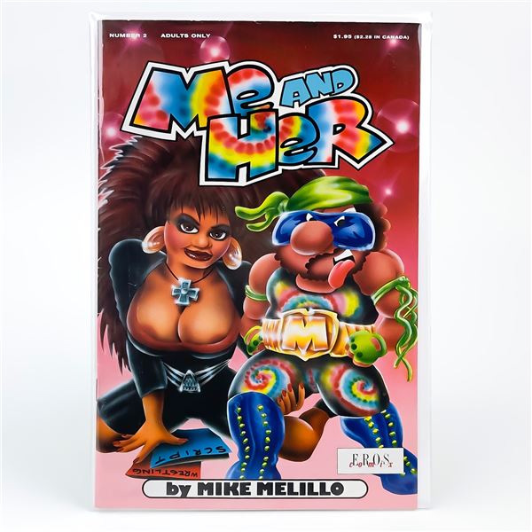 ME AND HER #2 - EROS COMIX - COMIC BOOK