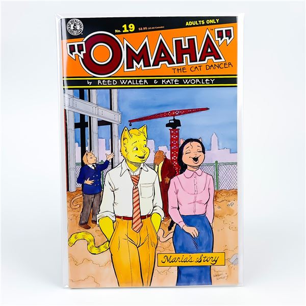 OMAHA THE CAT DANCER #19 - KITCHEN SINK COMICS