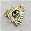 Image 1 : ROYAL CANADIAN NAVY CAP BADGE - RCN CANADA