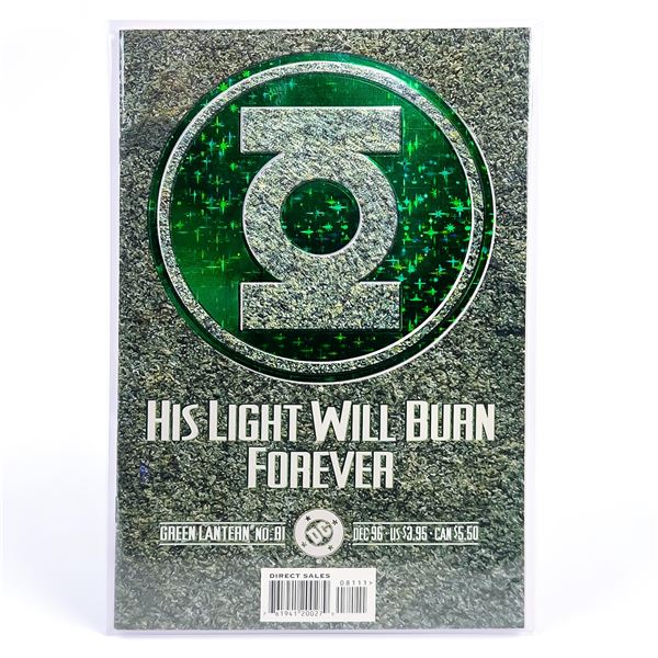 GREEN LANTERN #81 - HIS LIGHT WILL BURN FOREVER
