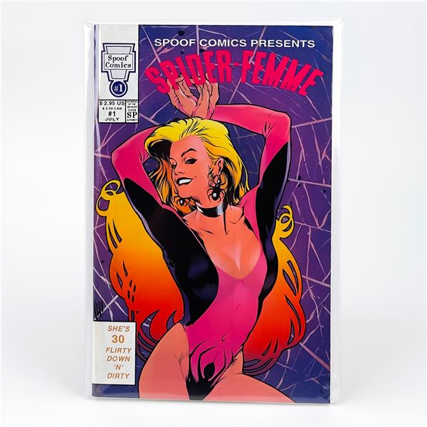SPIDER-FEMME - SHE’S 30 FLIRTY DOWN 'N' DIRTY #1