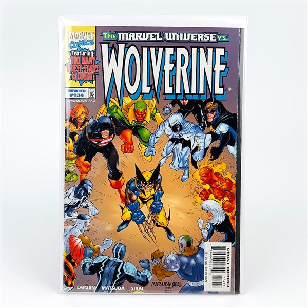 THE MARVEL UNIVERSE VS WOLVERINE #134 - COMIC