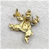 Image 3 : MULTICOLOUR RHINESTONE CLOWN BROOCH LAPEL PIN