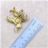 Image 5 : MULTICOLOUR RHINESTONE CLOWN BROOCH LAPEL PIN