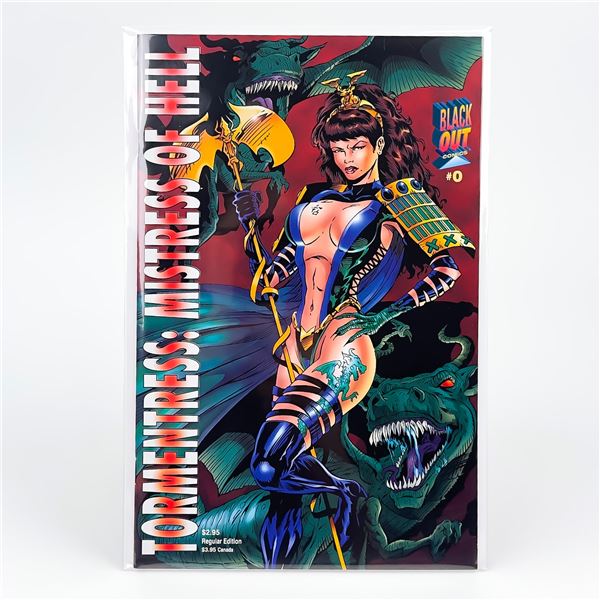 TORMENTRESS: MISTRESS OF HELL #0 BLACKOUT COMICS