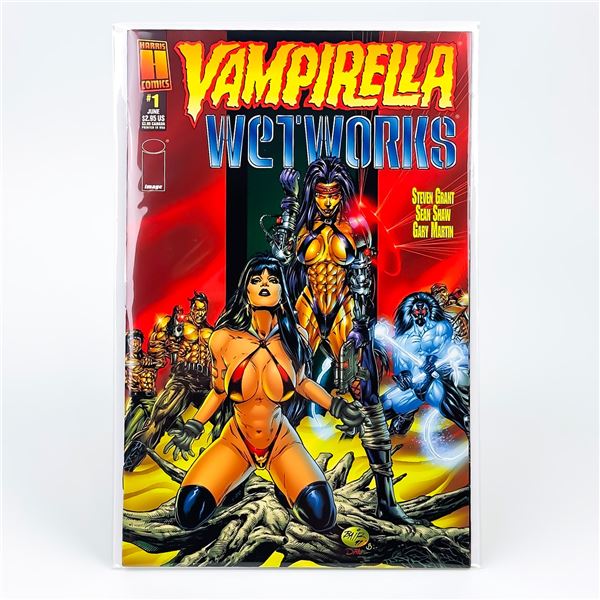 VAMPIRELLA WETWORKS #1 - HARRIS COMICS - COMIC
