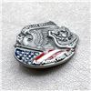 Image 2 : THE POLICE OFFICER AMERICAN HERO BELT BUCKLE