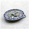 Image 2 : AUSTRALIA MAP AUSTRALIAN KANGAROO BELT BUCKLE