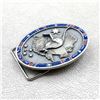 Image 3 : AUSTRALIA MAP AUSTRALIAN KANGAROO BELT BUCKLE
