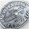 Image 2 : NEW HOLLAND OF CANADA 1986 BELT BUCKLE - LTD. ED