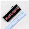 Image 5 : IRON MAIDEN RECTANGULAR LOGO BELT BUCKLE