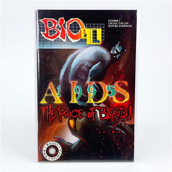 BIO 90 #1 - AIDS 1995 THE PRICE OF BLOOD! - COMIC