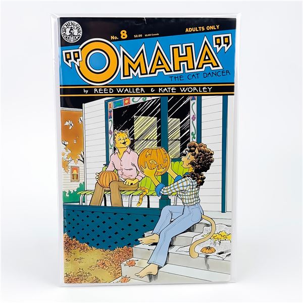 OMAHA THE CAT DANCER #8 - KITCHEN SINK COMICS