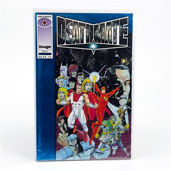 DEATHMATE BLUE #1 - BLUE FOIL COVER - COMIC BOOK