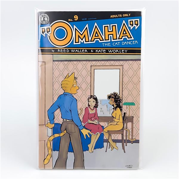 OMAHA THE CAT DANCER #9 - KITCHEN SINK COMICS