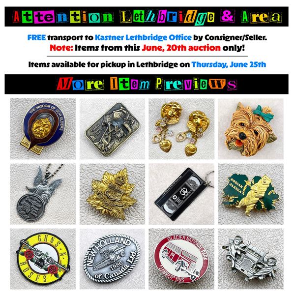 FEATURED ITEMS: THESE ARE SOME OF THE LOTS COMING UP!