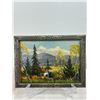 Image 2 : Group of 6 vintage framed prints - landscapes, ship & cathedral scenes