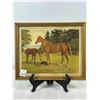 Image 1 : A.H. Hider 'Let's Be Friends' – Vintage Canadian Equestrian Print