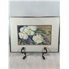 Image 1 : Original Watercolor of White Roses & Purple Hydrangea – Signed Vik