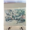 Image 4 : Huchet (Puillery) Framed Print — "Sacré-Cœur de Montmartre," Paris