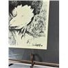 Image 3 : Signed Limited Edition Lithograph — Bald Eagle on Perch by Sam Wagstaffe, 23/100