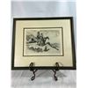 Image 1 : R.H. Palenske "New Horizons" — Framed Western Etching Print