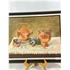 Image 2 : W. Vik Original Oil — Copper Kettle & Pitcher Still Life