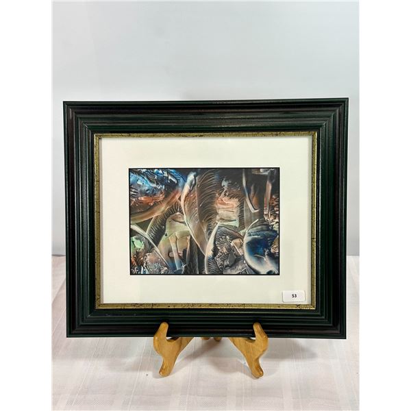 Original Encaustic Art — Abstract Landscape by Vik