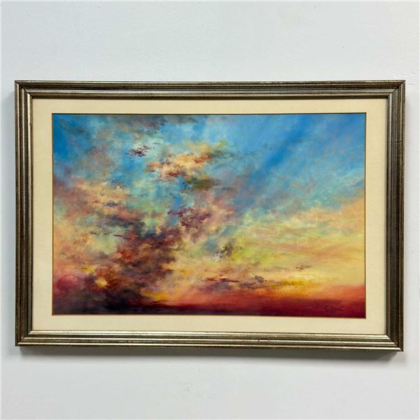 Jeffrey H. Packard (American b. 1951), Ethereal Cloud Composition, 1981