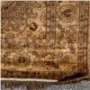 Image 3 : Persian Hand-Knotted Gold Silk Rug