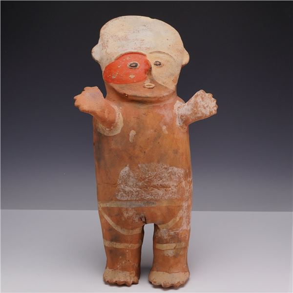 Pre-Columbian Chancay Terracotta Cuchimilco Figure of a Woman