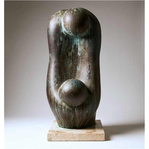 Arturo Di Modica Large Abstract Bronze Sculpture