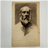 Image 1 : Angelo Comolli (Italian, 1863-1949), Charcoal Portrait of a Bearded Man, 1911