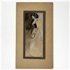 Image 1 : Angelo Comolli (Italian, 1863-1949), Two Figurative Drawings on Board, ca. 1911-1913
