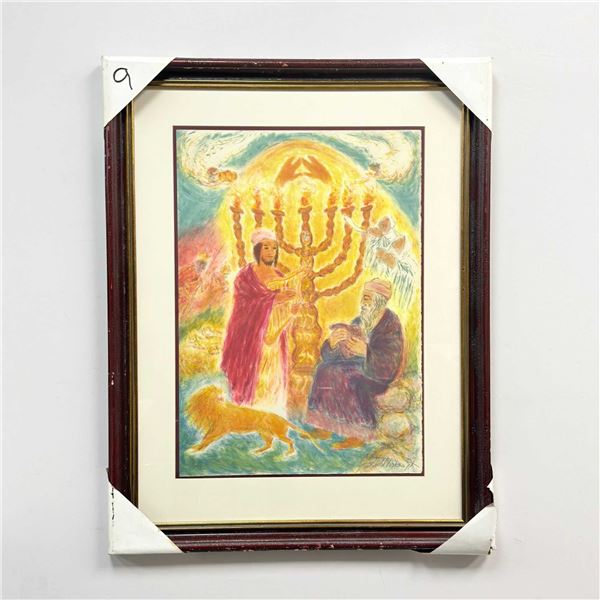 Ira Moskowitz Biblical Suite Hand-Signed Numbered Lithograph