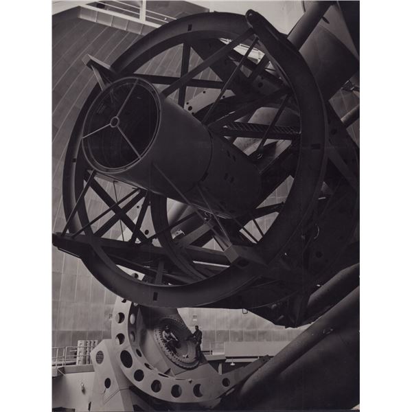 Eliot Elisofon, Hale 200-Inch Telescope at Palomar Observatory, Silver Gelatin Print