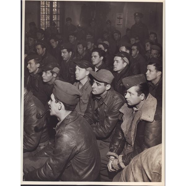 2pc Eliot Elisofon (American, 1911-1973) , WWII Gelatin Silver Prints