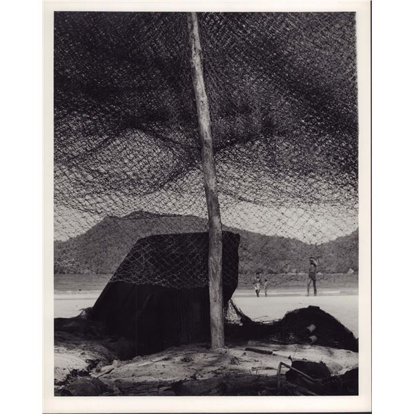 2pc Eliot Elisofon (American, 1911-1973) Gelatin Silver Prints, Beach Scenes