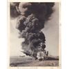 Image 3 : 2pc Eliot Elisofon (American, 1911-1973), WWII Gelatin Silver Prints, Tank and Burning Aircraft